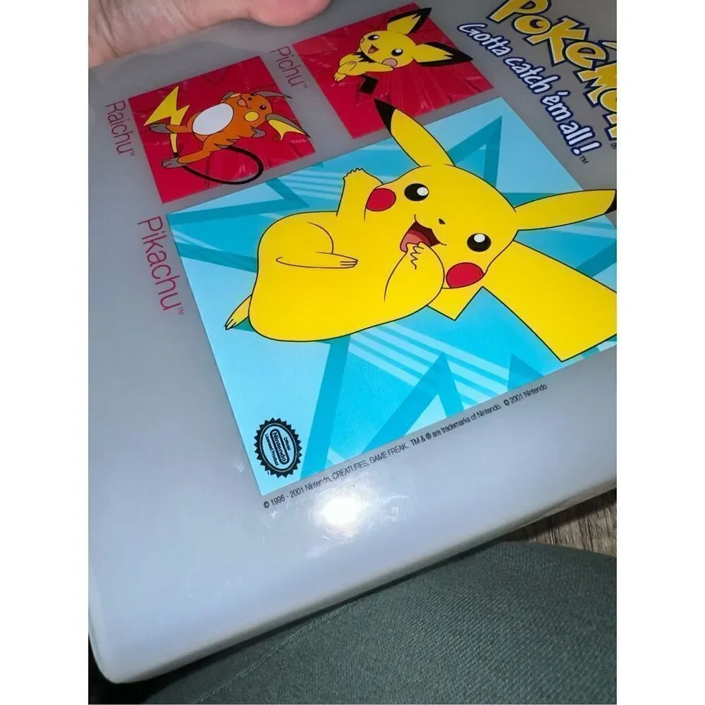 Vintage Pokemon Pikachu Tupperware Cereal Keeper 2 Qt #469-2 Lid